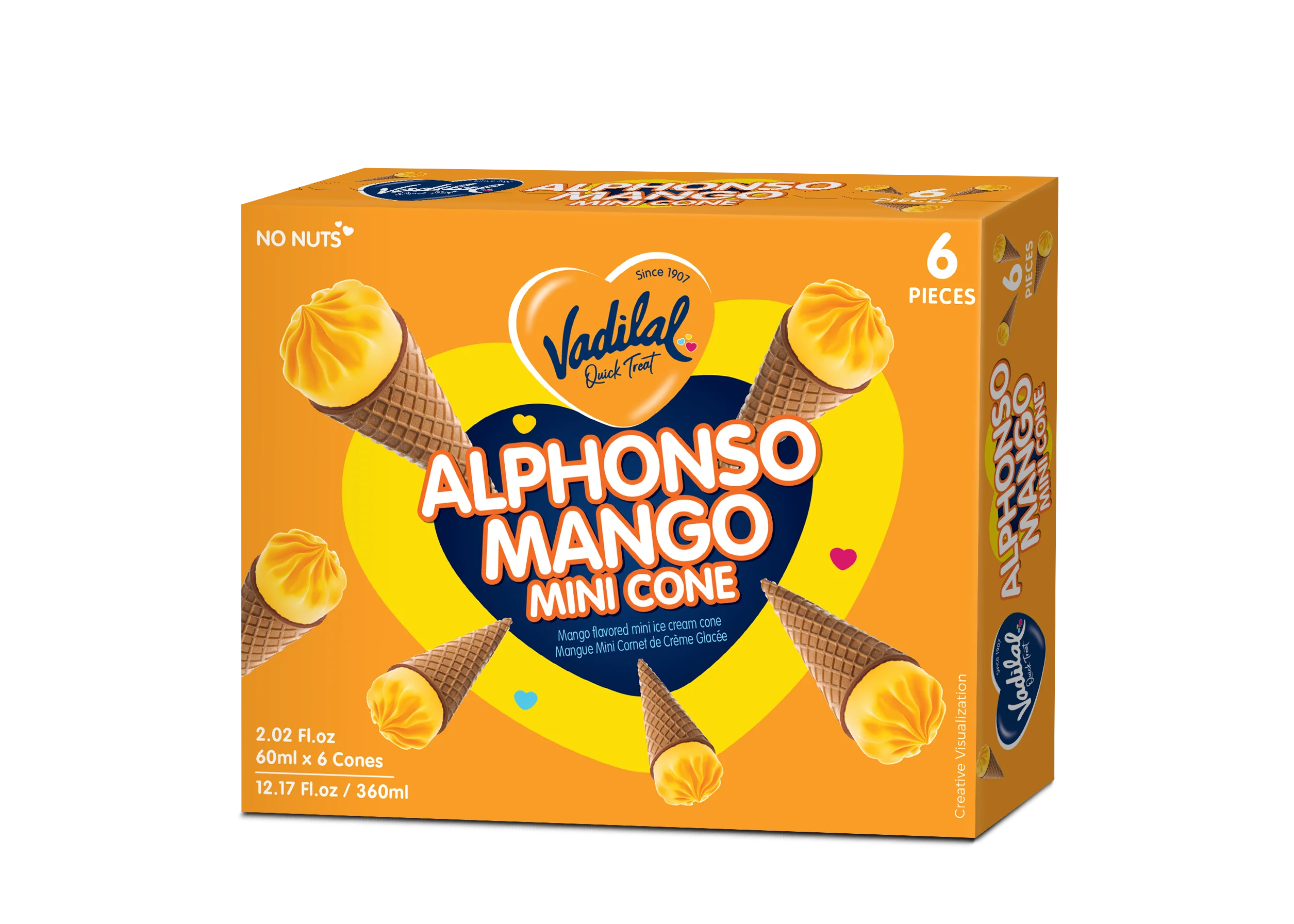  Alphonso Mango Mini Cone 